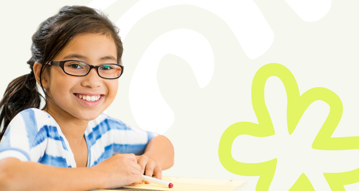 Student learning in class.